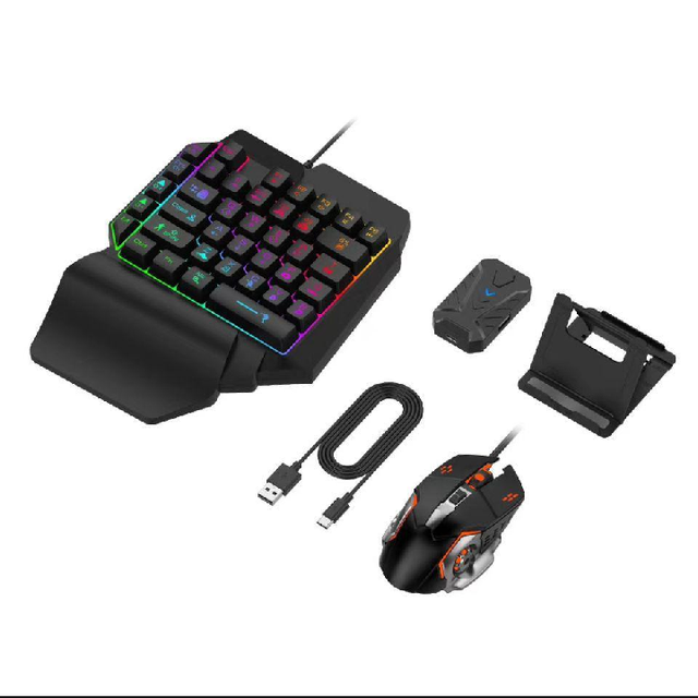 5 in 1 Gaming Keyboard and Mouse Combo-MK500