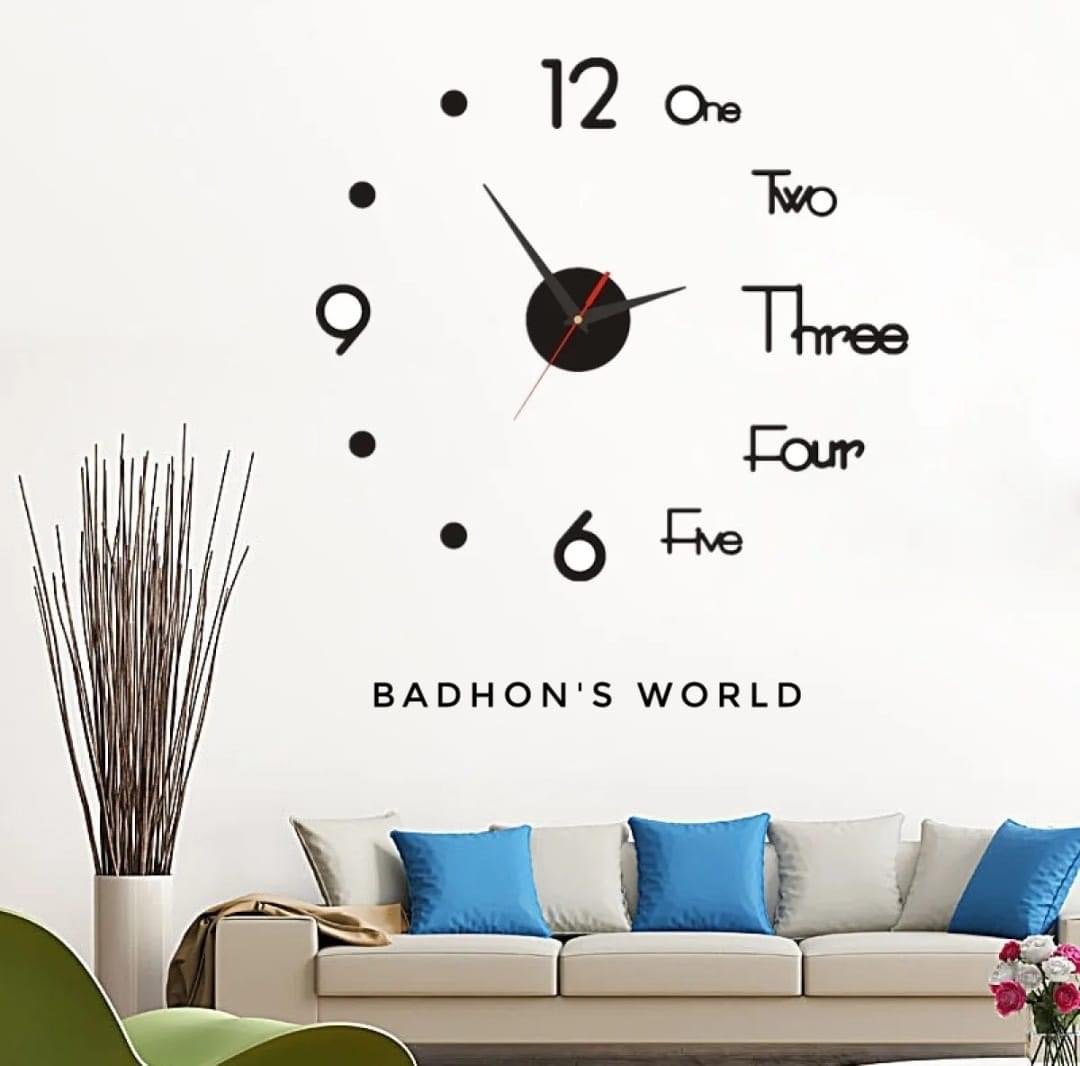 3D Wall Clock