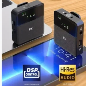 SX9 Mini Wireless Dual 1:1 Microphone for Type-C and 3.5 Interface