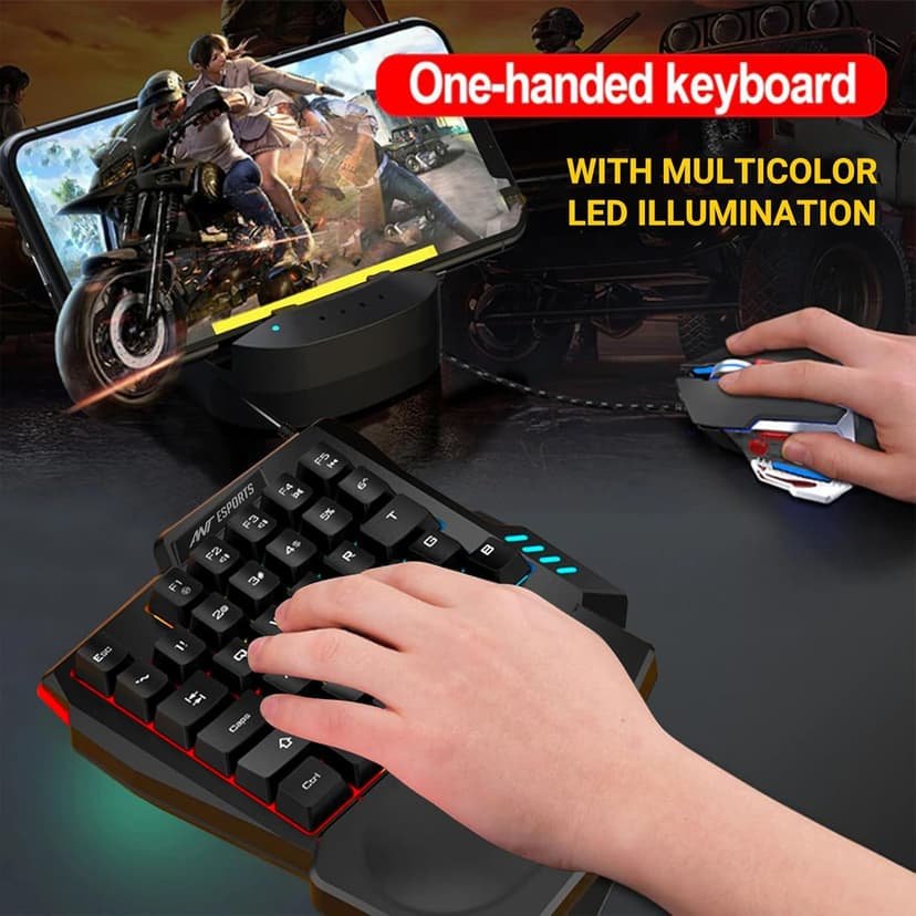 one handed gaming keyboard