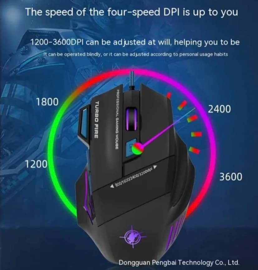 ms 7 professional gaming mouse