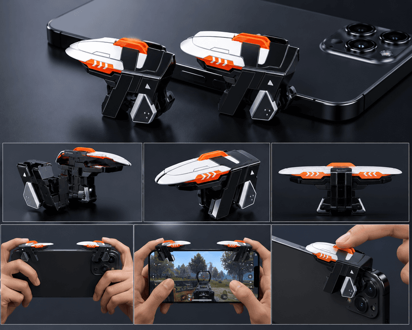 ak06 mobile gaming shoulder trigger rechargeable 🎮