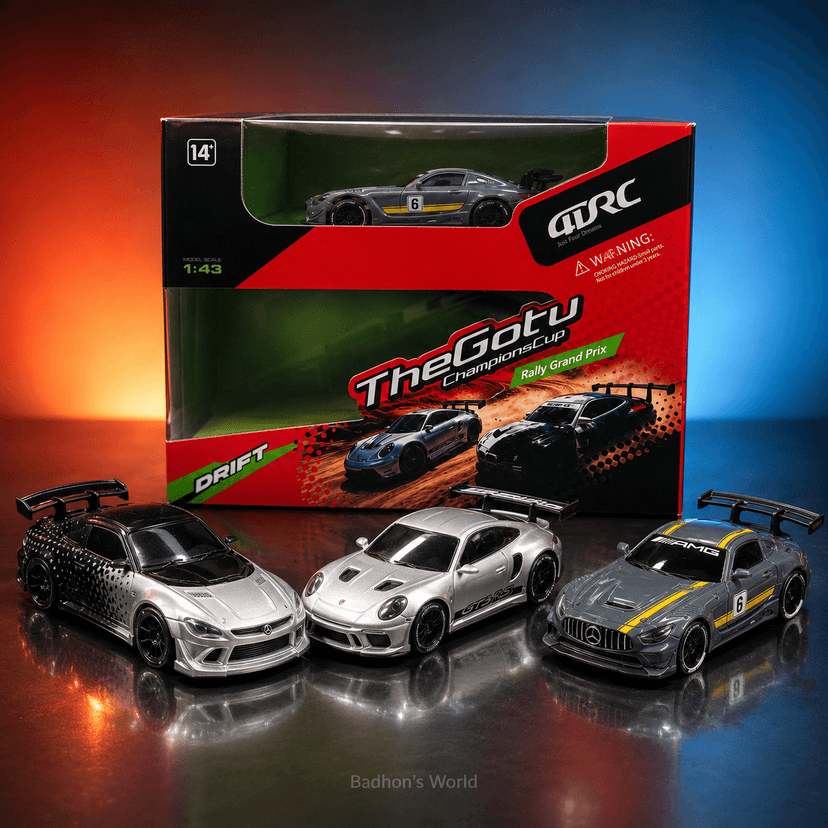 qdrc 1:43 thegotu championscup rc drift racing car